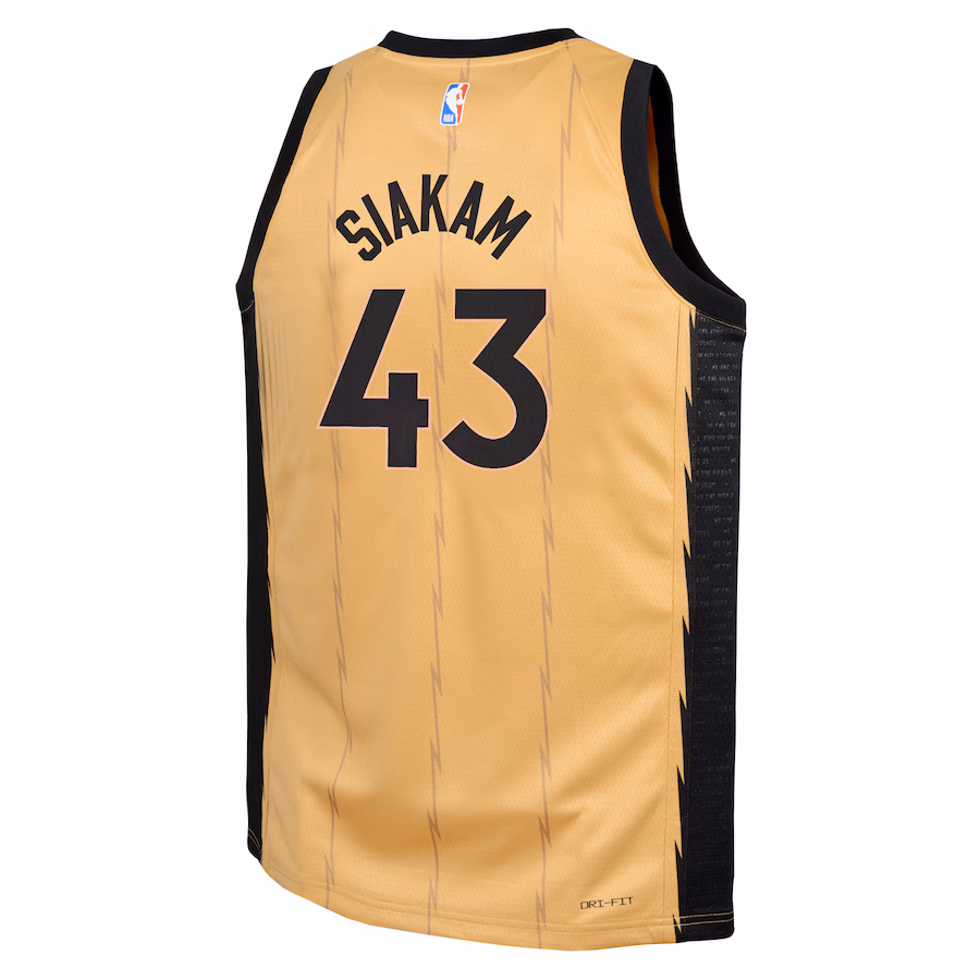 Maillot Pascal Siakam Toronto Raptors City Edition Swingman
