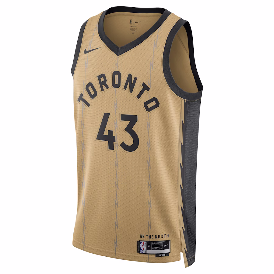 Pascal Siakam Toronto Raptors 2023/24 City Edition Swingman Jersey