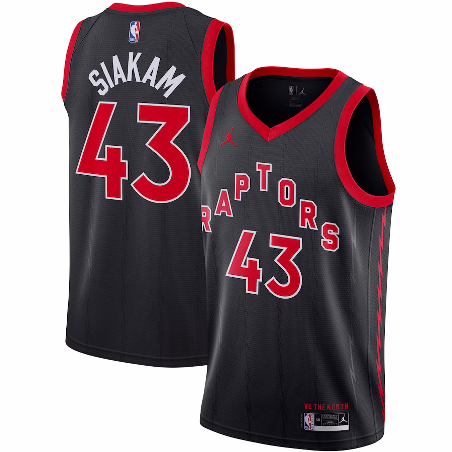 Jordan Pascal Siakam Toronto Raptors 2020/21 Statement Edition Swingman Jersey
