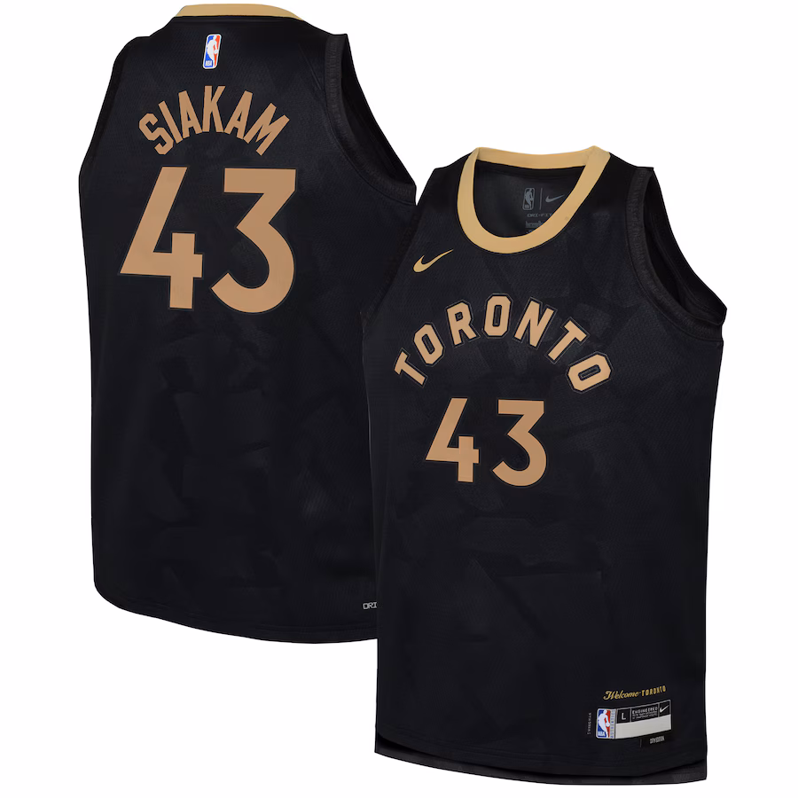 Pascal Siakam Toronto Raptors 2022/23 City Edition Swingman Jersey