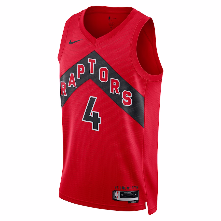 Scottie Barnes Toronto Raptors Unisex Swingman-Jersey - Icon Edition - Rot