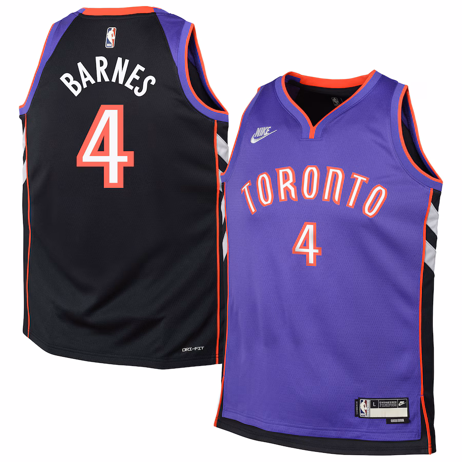 Scottie Barnes Toronto Raptors Youth 2024/25 Swingman Classic Edition Jersey