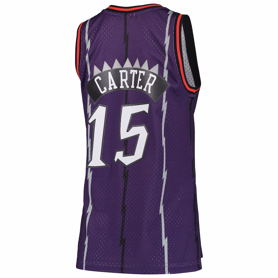 Women's Vince Carter Toronto Raptors Mitchell & Ness 1998/99 HWC Swingman Jersey
