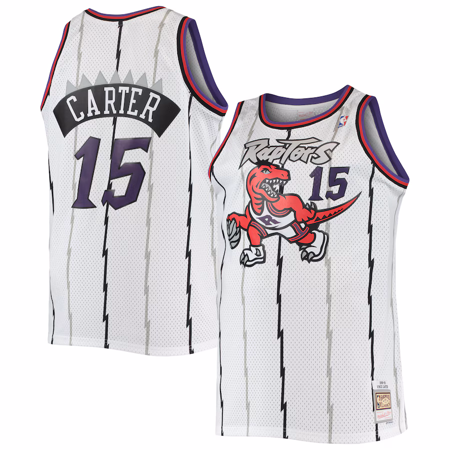Vince Carter Toronto Raptors Mitchell & Ness Big & Tall 1998/99 HWC Swingman Jersey