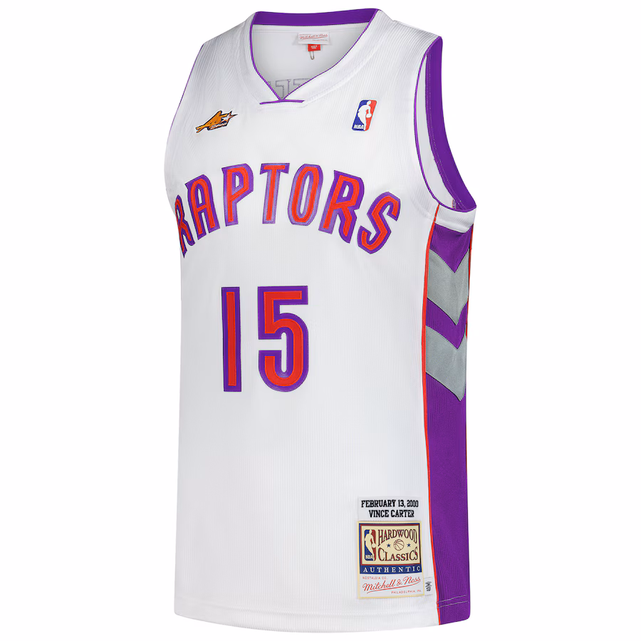 Canotta Basket Vince Carter Toronto Raptors Mitchell & Ness All-Star 2000