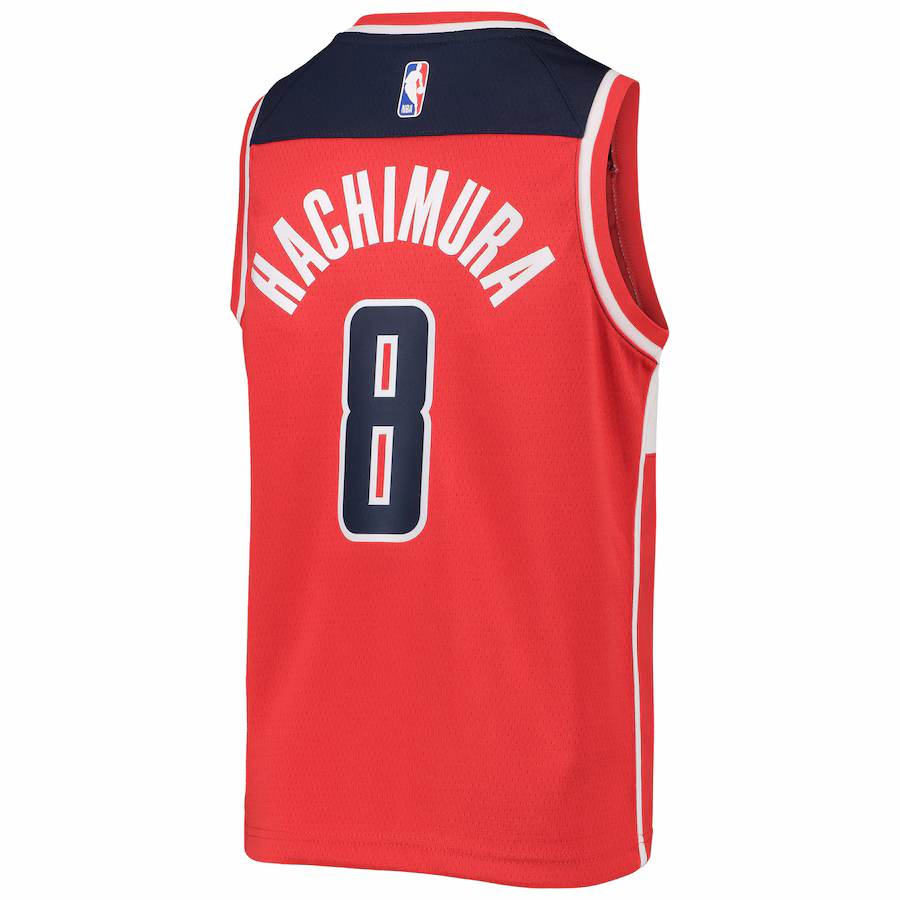 Rui Hachimura, Washington Wizards Youth Swingman Jersey - Red