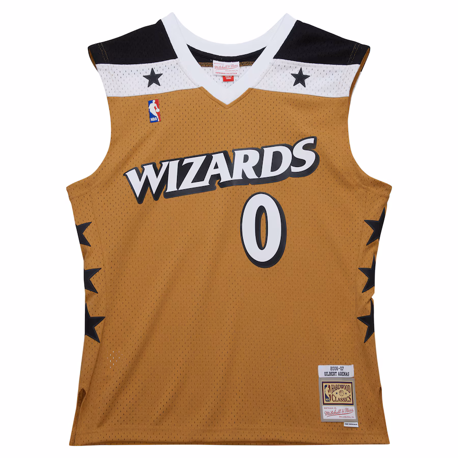 Gilbert Arenas Washington Wizards Mitchell & Ness 2006/07 Hardwood Classics Jersey