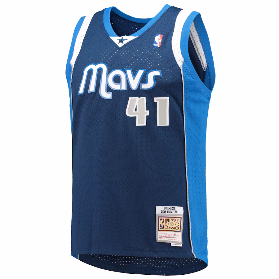 Dirk Nowitzki, Dallas Mavericks, 2011/12 Klassische Edition, Marineblau