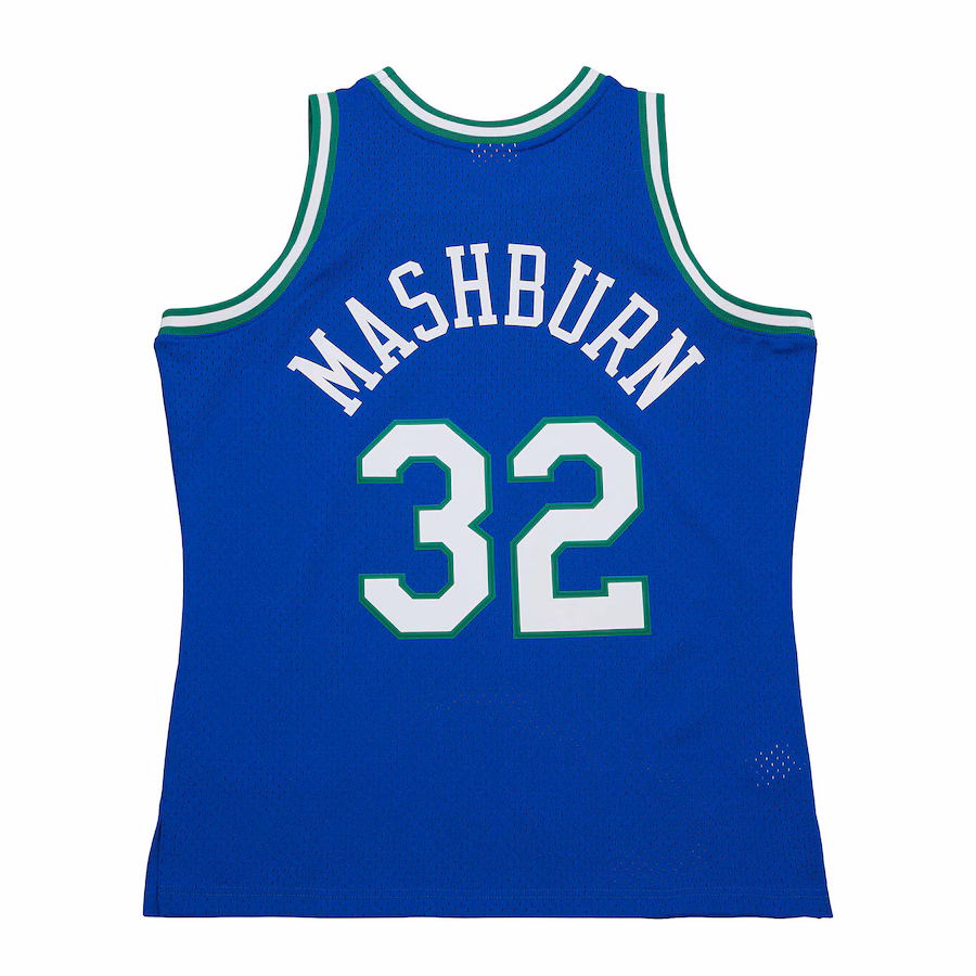 Jamal Mashburn, Dallas Mavericks, 1993/94, Blau