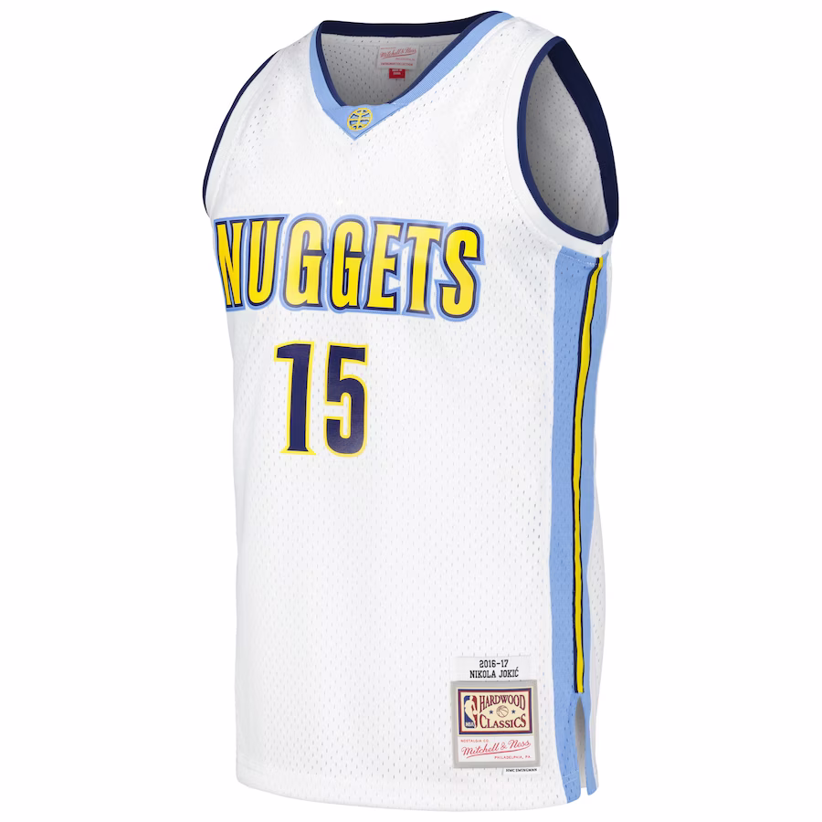 Nikola Jokic, Denver Nuggets, 2016/17 Retro, White