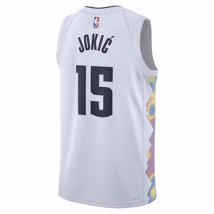 Nikola Jokic, Denver Nuggets, 2024/25 City Edition, White