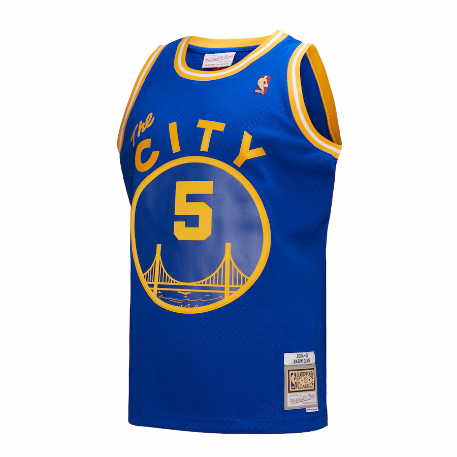 Baron Davis Golden State Warriors Mitchell & Ness 2004/05 HWC Jersey