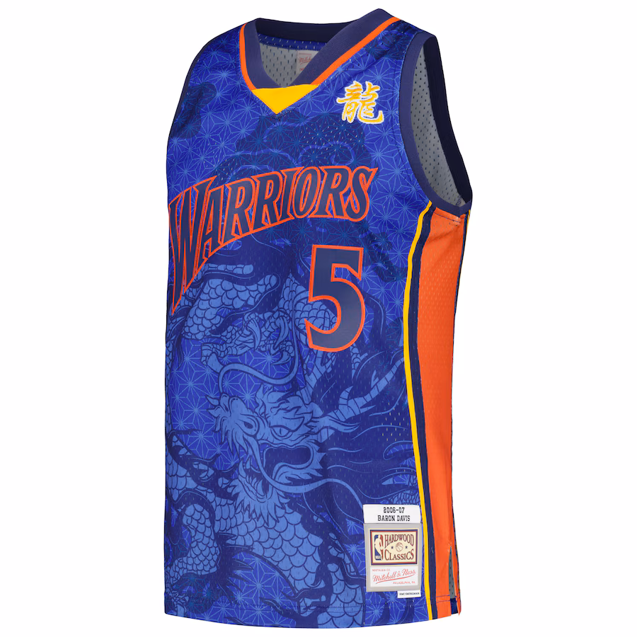 Baron Davis Warriors 2006/07 maglia Hardwood Classics