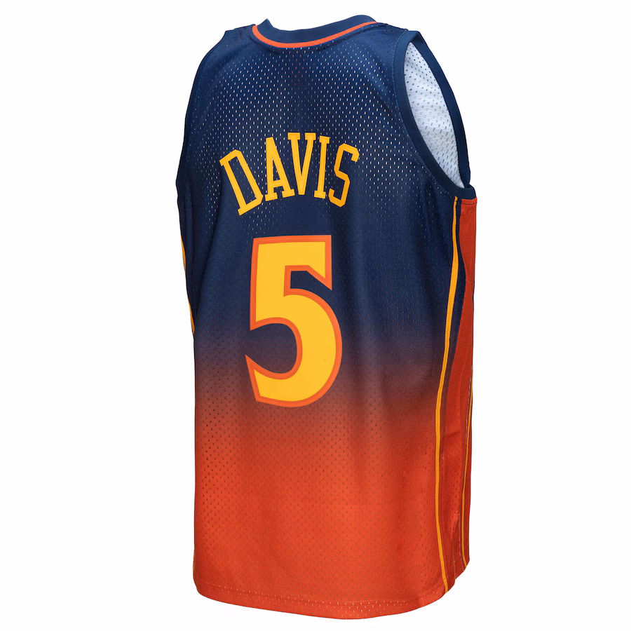 Baron Davis, Golden State Warriors, 2006/07 Classico, Blu marinaio/Arancione