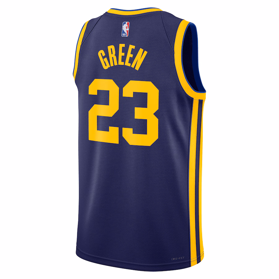Draymond Green, Golden State Warriors, Jersey Unisex , Edición Statement, Azul Marino