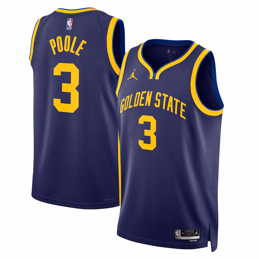 Jordan Poole Warriors Jordan Brand Statement Edition Unisex Jersey