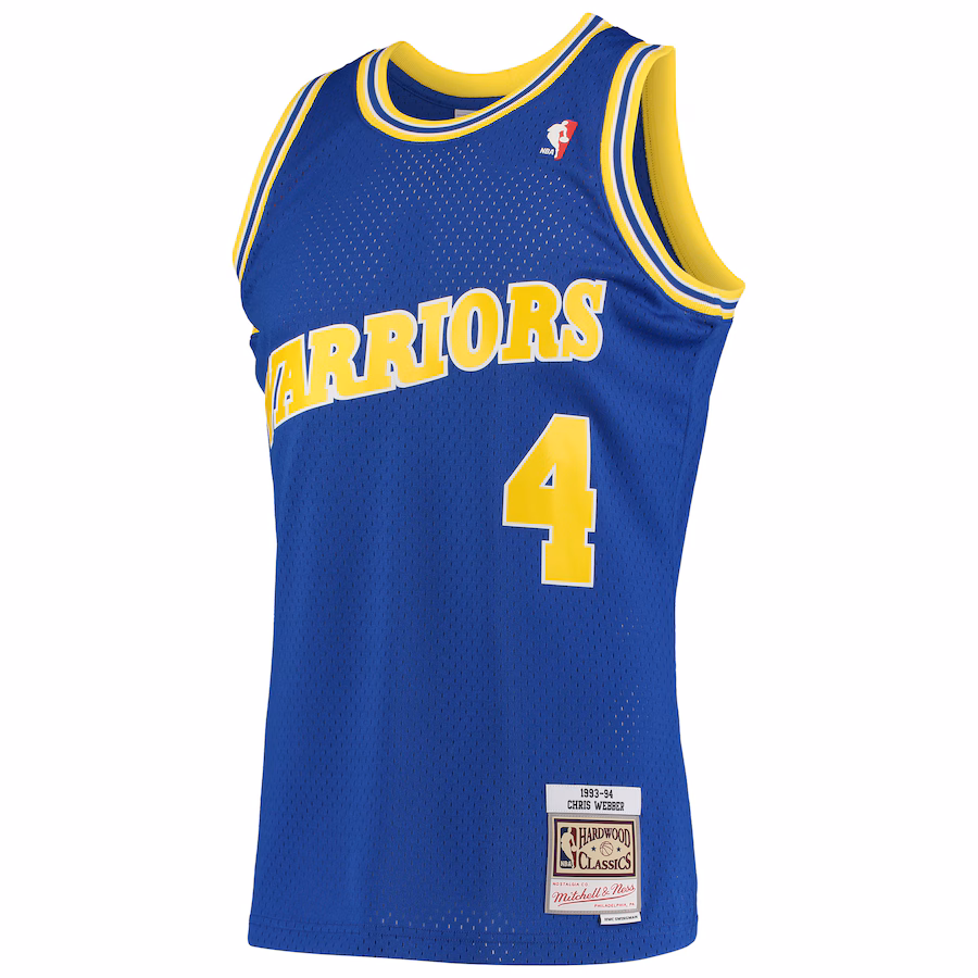 Maillot Chris Webber Warriors Mitchell & Ness 1993/94 Retro HWC