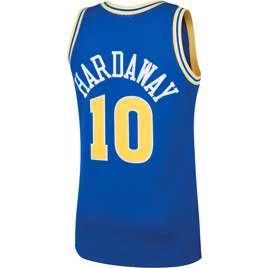 Tim Hardaway Warriors Mitchell & Ness 1990/91 Hardwood Classics Jersey