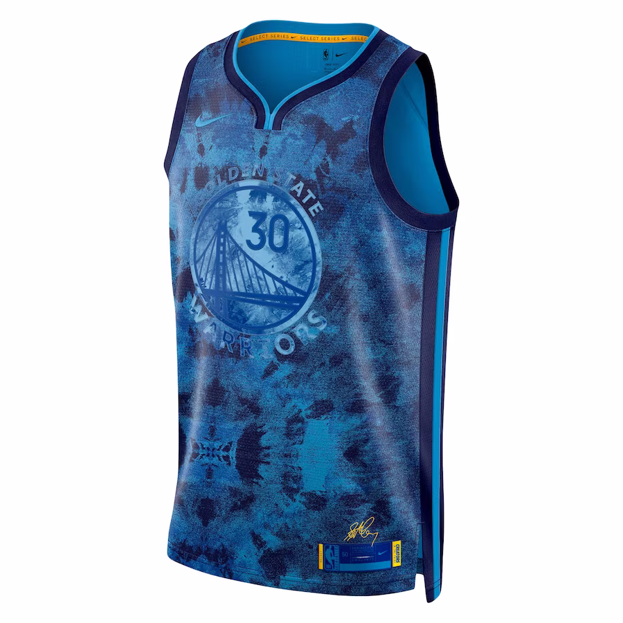 Stephen Curry, Golden State Warriors, Unisexe, Bleu Royal