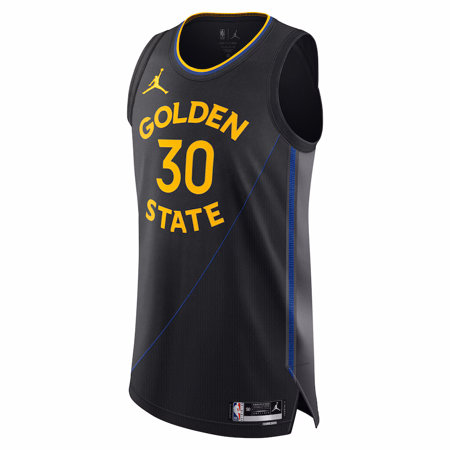 Stephen Curry, Golden State Warriors, 2024/25 Statement Edition, Schwarz