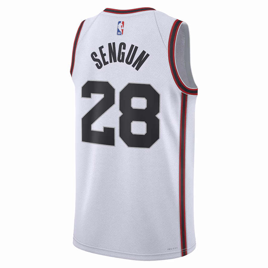 Alperen Sengun, Houston Rockets, Édition City Unisexe 2024/25, Blanc