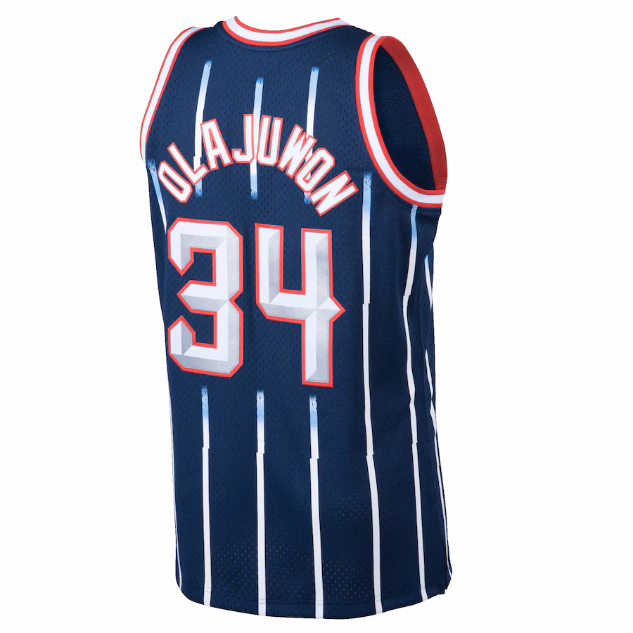 Hakeem Olajuwon, Houston Rockets, 1996/97, Azul marino