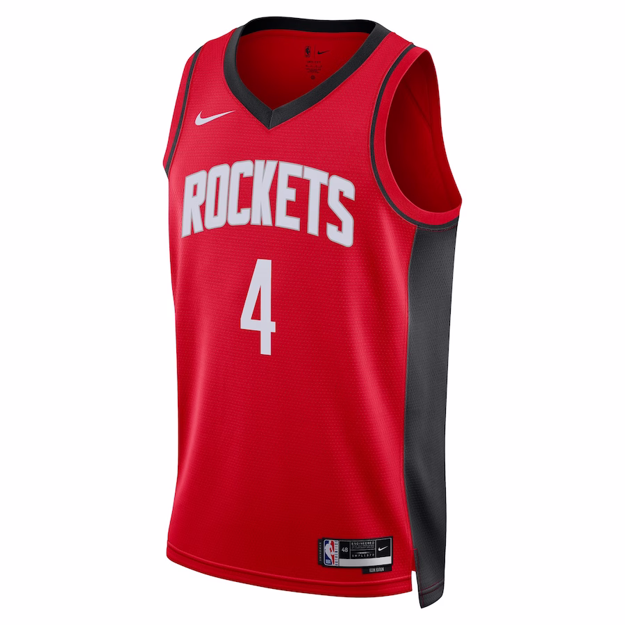 Jalen Green, Houston Rockets, Maillot unisexe Édition Icone, Rouge