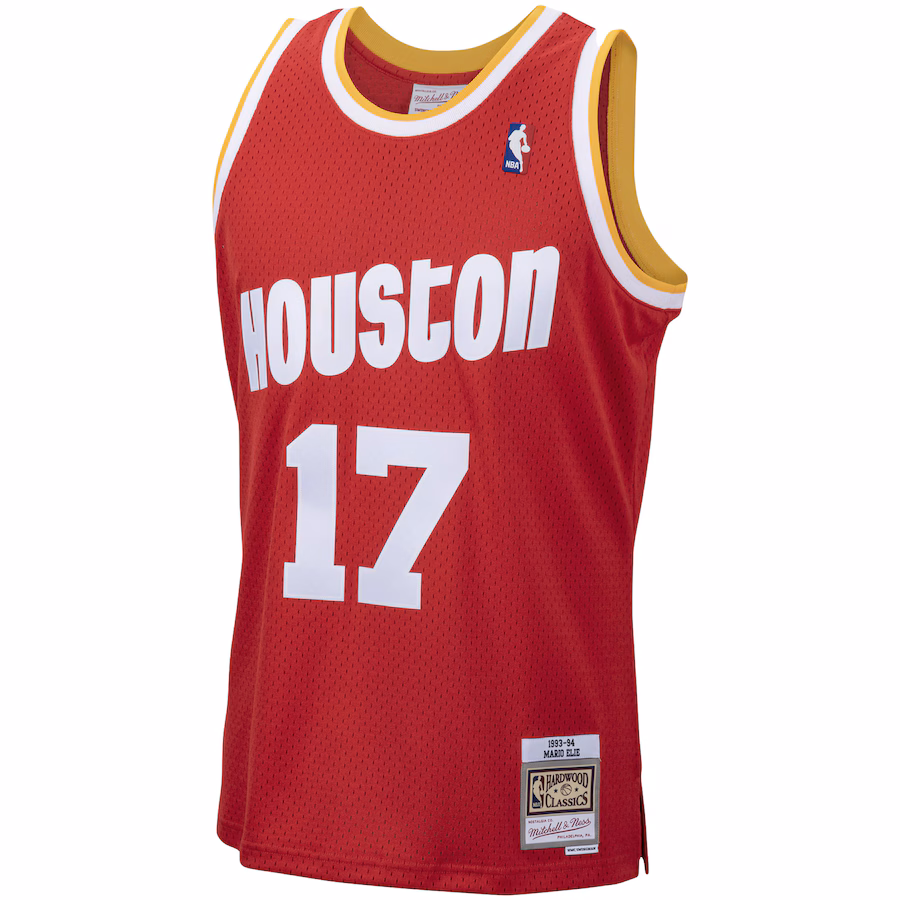 Mario Elie Houston Rockets 1993/94 Hardwood Classics Retro Trikot