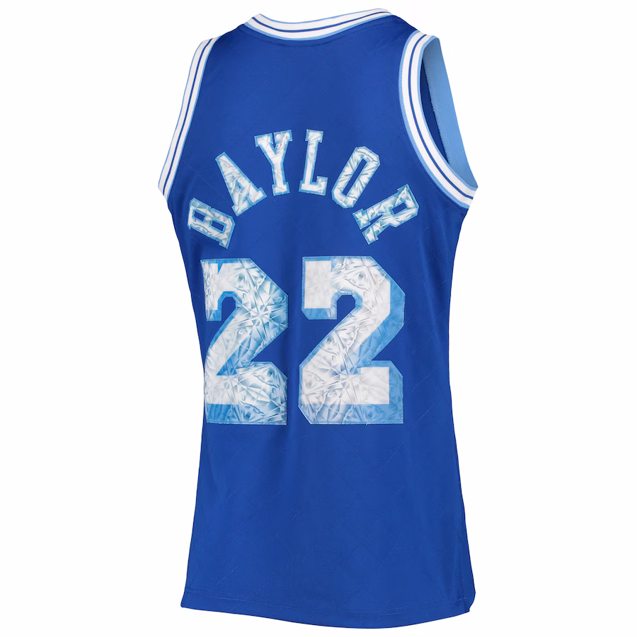 Elgin Baylor Lakers Mitchell & Ness 75th Anniversary Diamond Edition 1996/97 Jersey