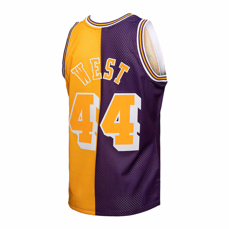 Jerry West, Los Angeles Lakers, 1971/72, Lila/Gold