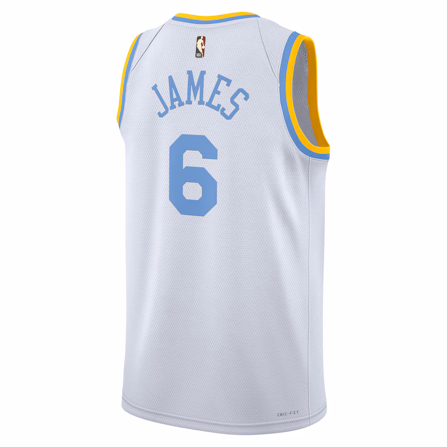 LeBron James, Los Angeles Lakers, Classic Edition, White