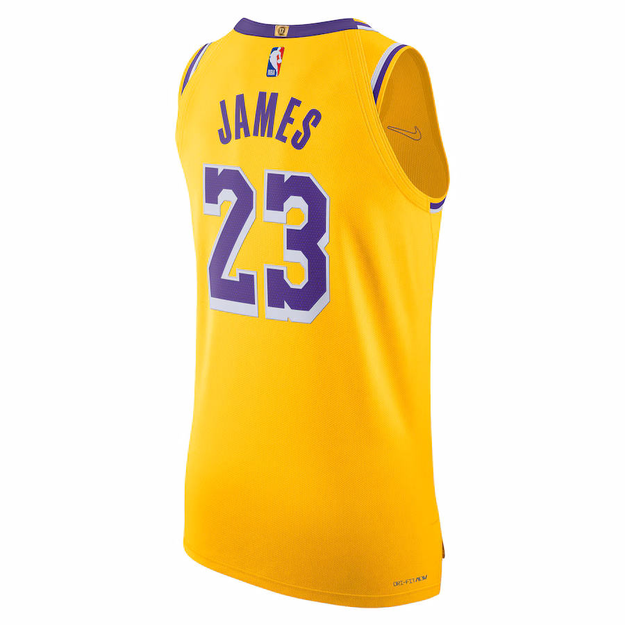 LeBron James, Los Angeles Lakers, Icon Edition, Gold