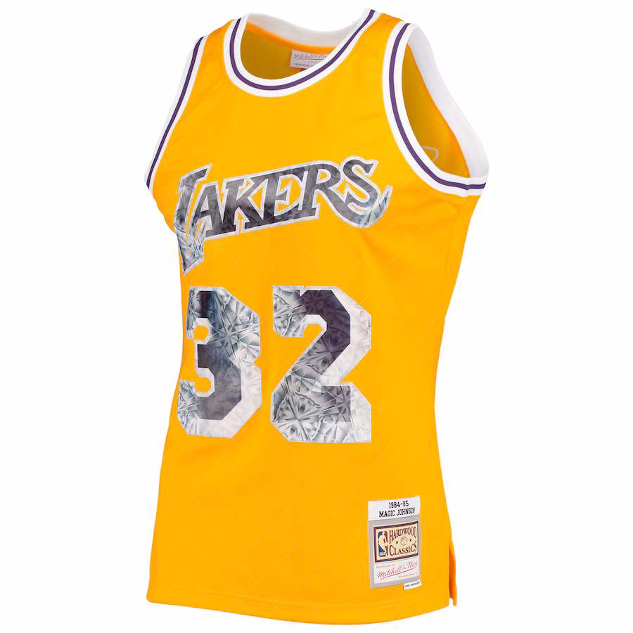 Canotta Basket Magic Johnson Lakers 75° Anniversario Diamond Edition 84/85