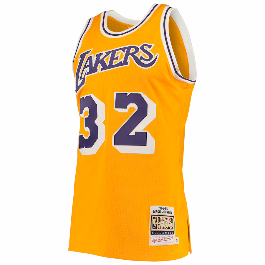 Magic Johnson, Los Angeles Lakers, 1984/85 Hardwood Classics, Gold
