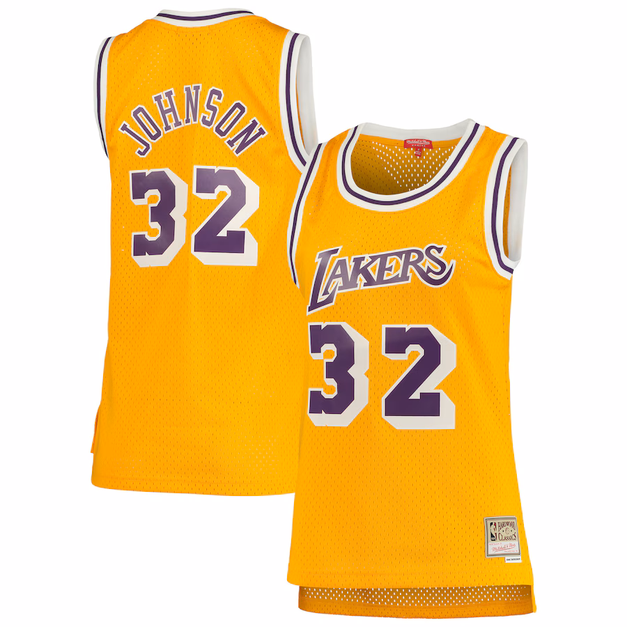Magic Johnson, Los Angeles Lakers, Hardwood Classics 1984/85 per donne, Oro