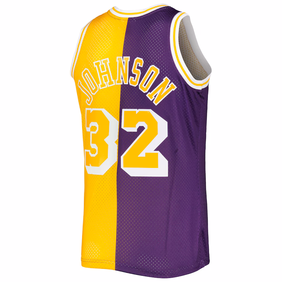 Magic Johnson, Los Angeles Lakers 1984/85, Purple/Gold