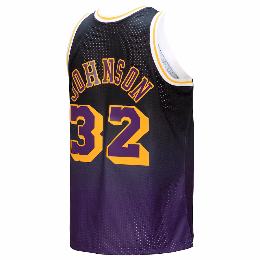 Magic Johnson, Los Angeles Lakers, Classiques 1984/85, Violet/Noir