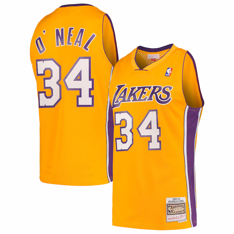 Shaquille O'Neal, Los Angeles Lakers, Hardwood Classics, Or