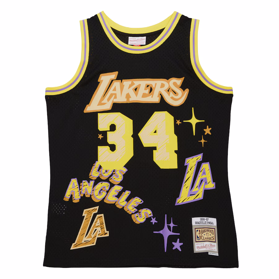 Shaquille O'Neal, Los Angeles Lakers, 1996/97, Black