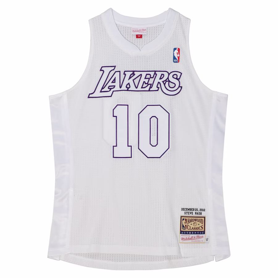 Steve Nash, Los Angeles Lakers, 2012, White