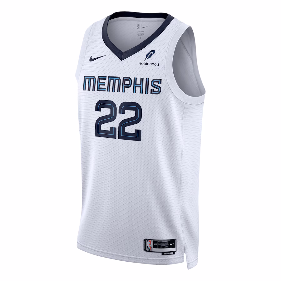 Desmond Bane, Memphis Grizzlies, Édition Association, Blanc