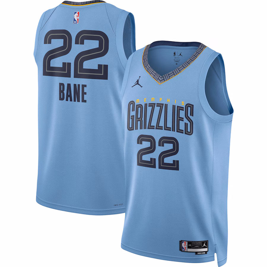 Desmond Bane, Memphis Grizzlies, Statement-Edition, Hellblau