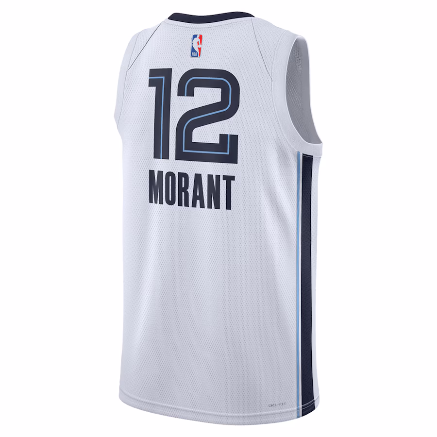 Ja Morant, Memphis Grizzlies, Association Edition, White
