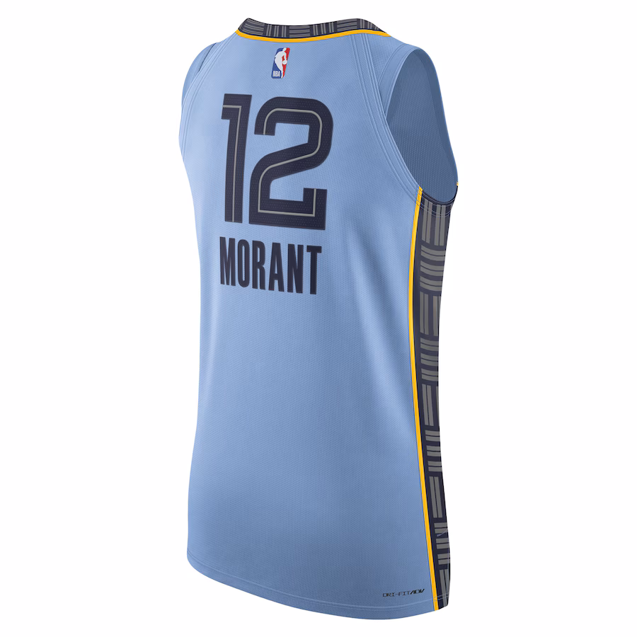 Ja Morant, Memphis Grizzlies, Edizione Dichiarazione, Blu chiaro