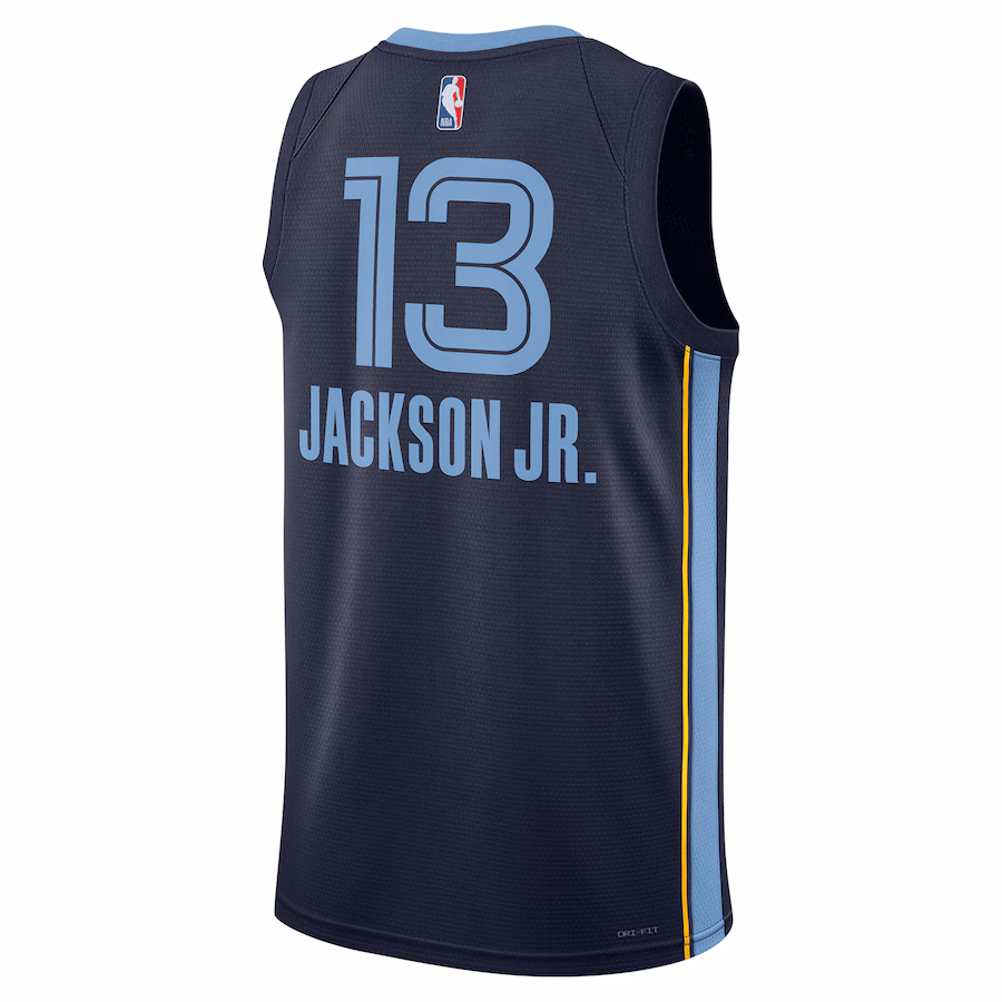 Jaren Jackson Jr., Memphis Grizzlies, Edición de Icono, Azul Marino