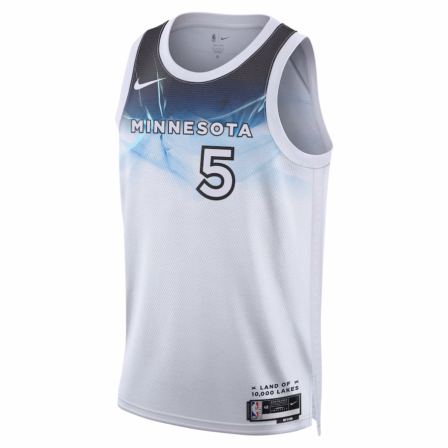 Anthony Edwards Minnesota Timberwolves 2024/25 City Edition White