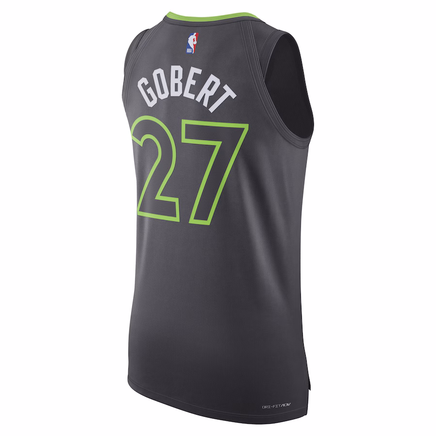 Rudy Gobert, Minnesota Timberwolves, Statement Edition, Dark Gray