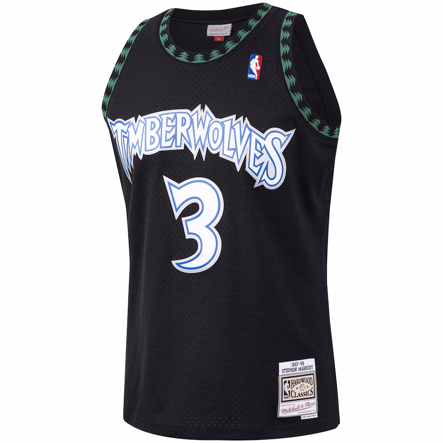 Stephon Marbury, Minnesota Timberwolves, 1997/98, Black