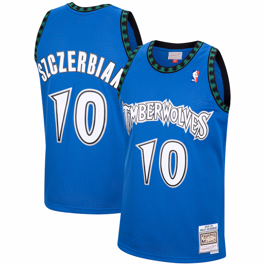 Wally Szczerbiak, Minnesota Timberwolves, 2003/04, Blue