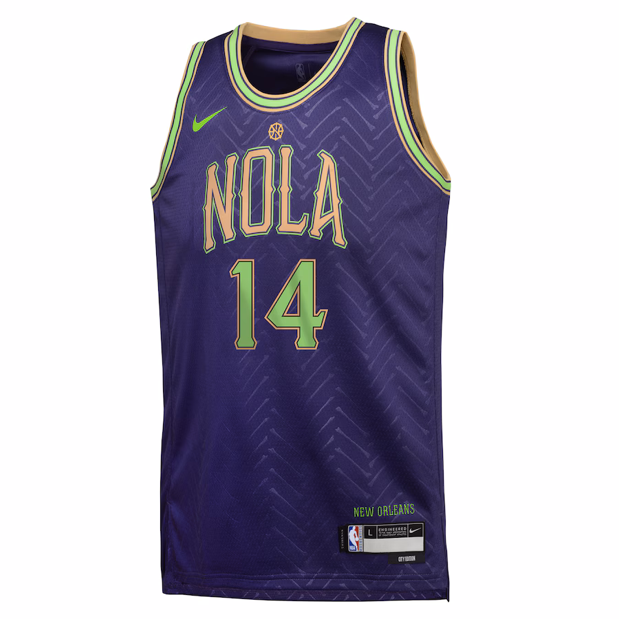 Brandon Ingram, New Orleans Pelicans, 2024/25 City Edition, Purple